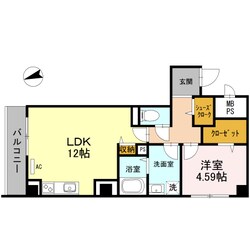 パラストＫＳの物件間取画像